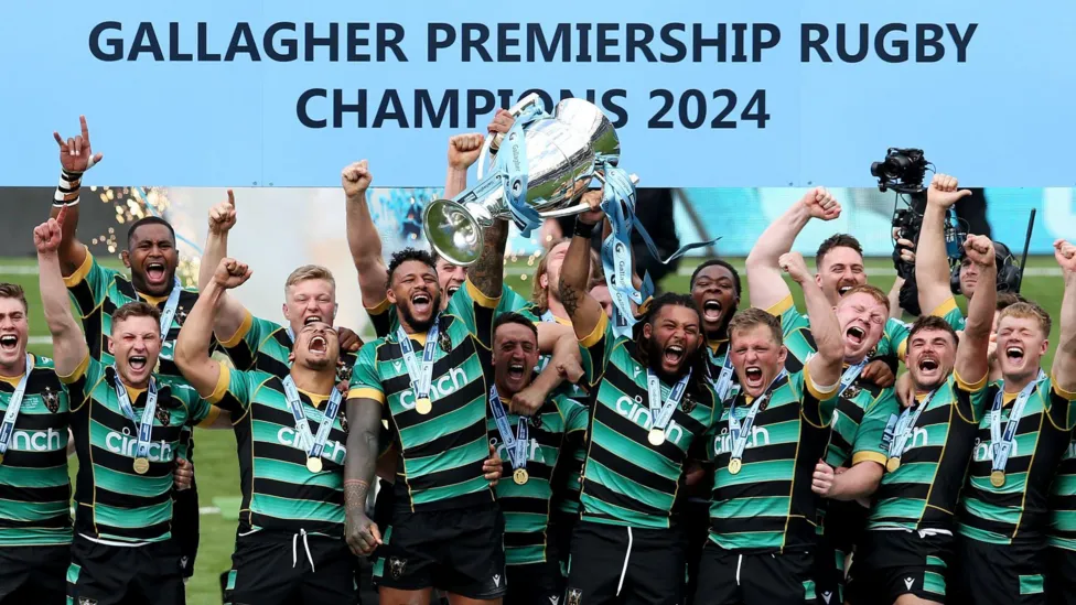 "Northampton's Thrilling Victory Against 14-Man Bath in Epic Premiership Final - You Won't Believe the Last-Minute Drama!"